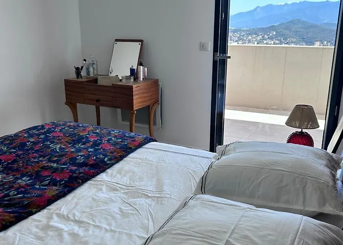 Beautiful Les Terrasses De Torretta Sea View Apartment